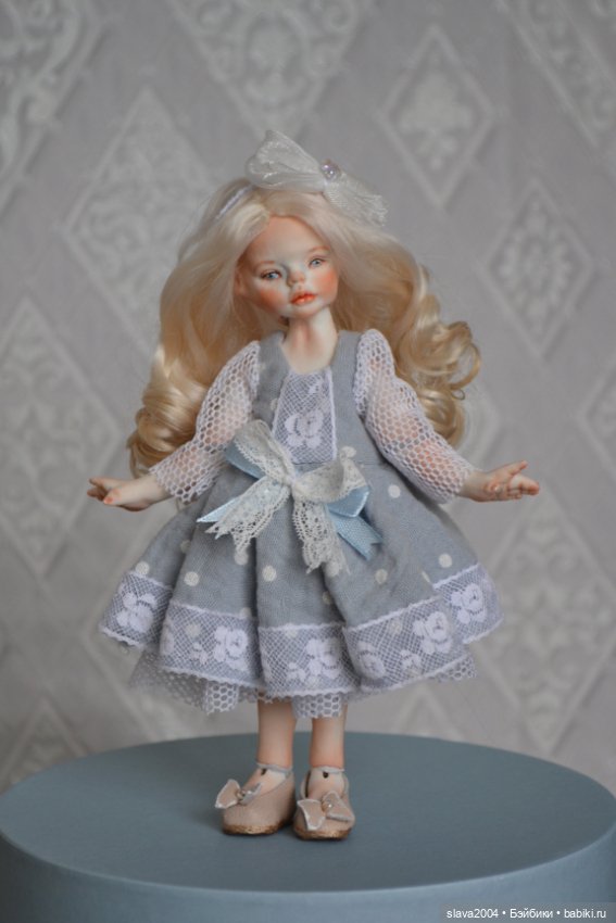 Шарнирная фарфоровая красотка 18см (фото 9)