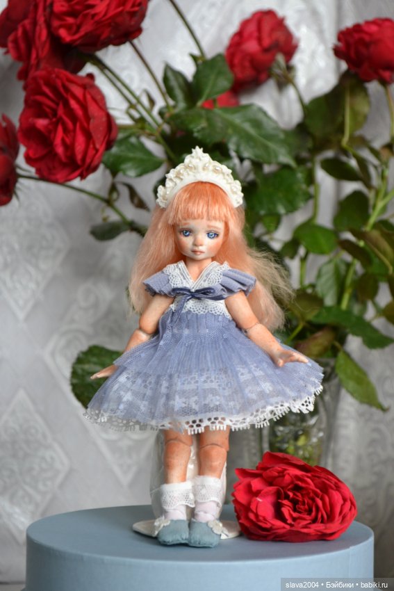 Шарнирная фарфоровая красотка 18см (фото 2)