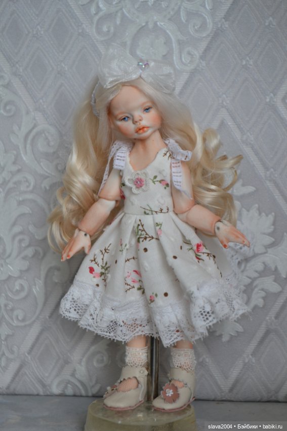 Шарнирная фарфоровая красотка 18см