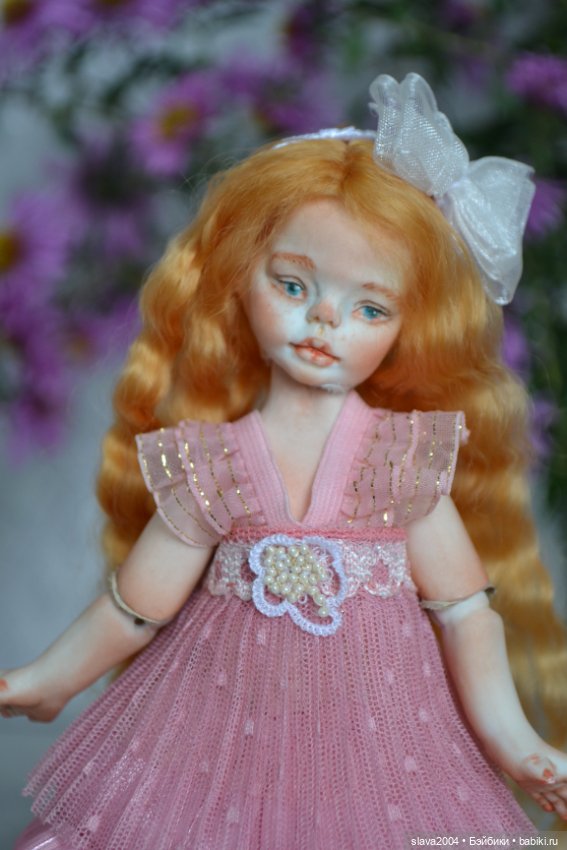 Шарнирная фарфоровая красотка 18см (фото 6)