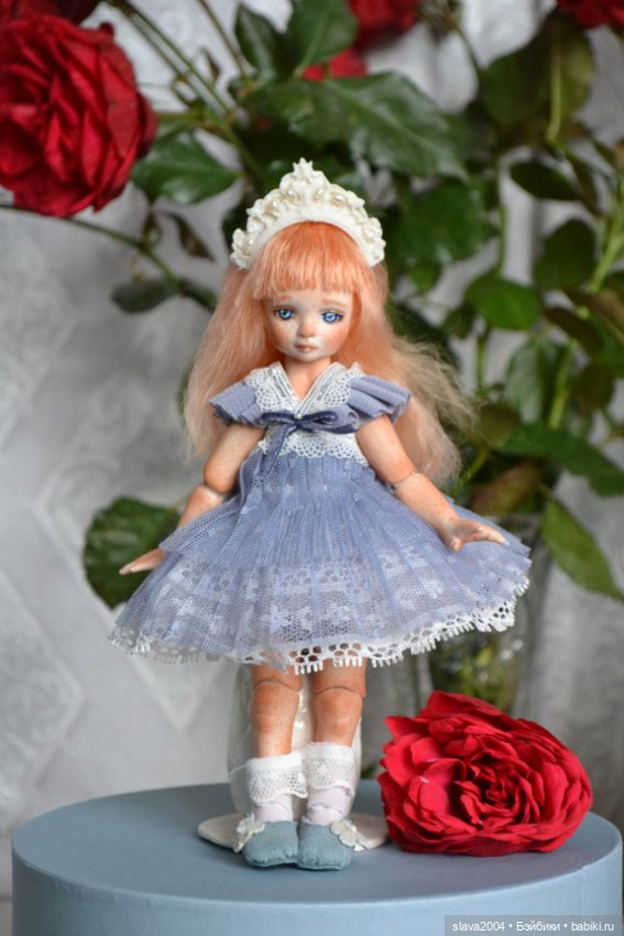 Шарнирная фарфоровая красотка 18см (фото 8)