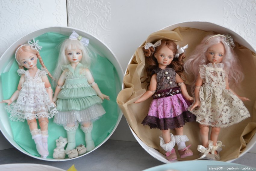 Шарнирная фарфоровая красотка 18см (фото 9)