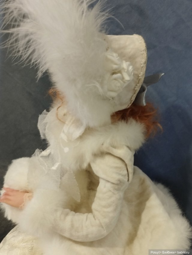 Зимняя барышня — Авторские куклы (фото 6)