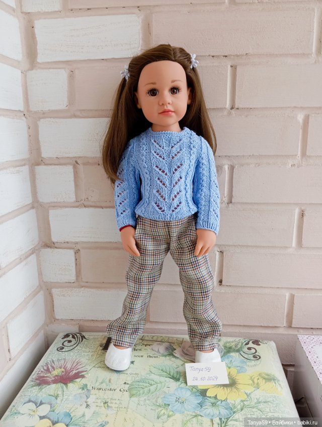 Джемпер для кукол Готц 48-50 см (фото 3)