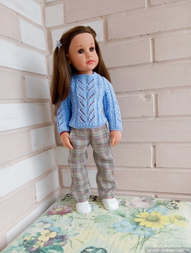 Джемпер для кукол Готц 48-50 см