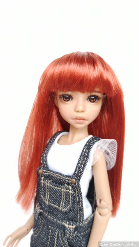 Парики 3-4" — Прямой с челкой, 3 цвета