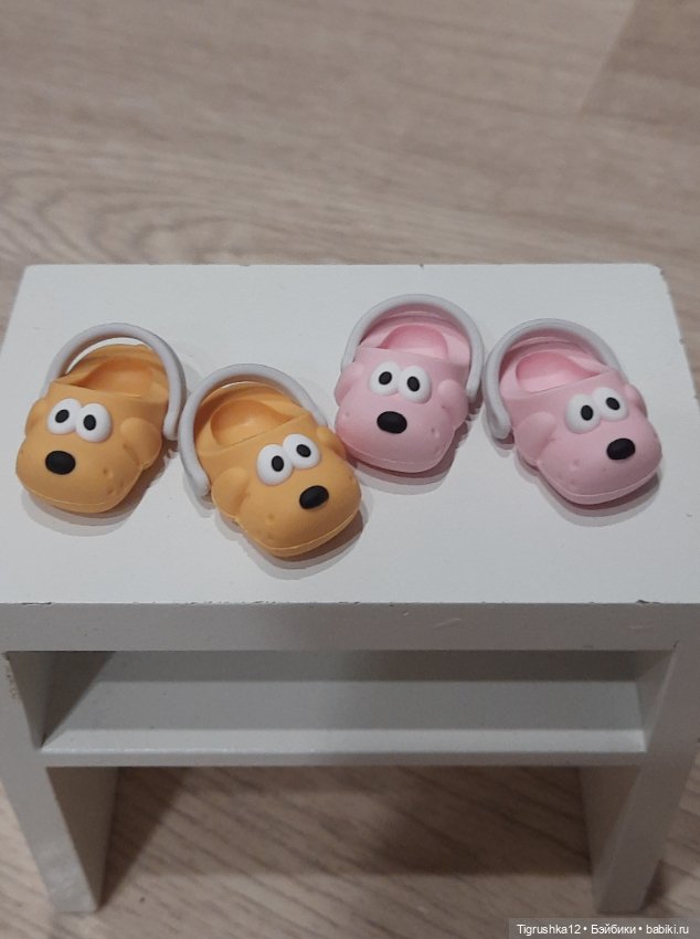 Тапочки собачки — Обувь для кукол (фото 2)