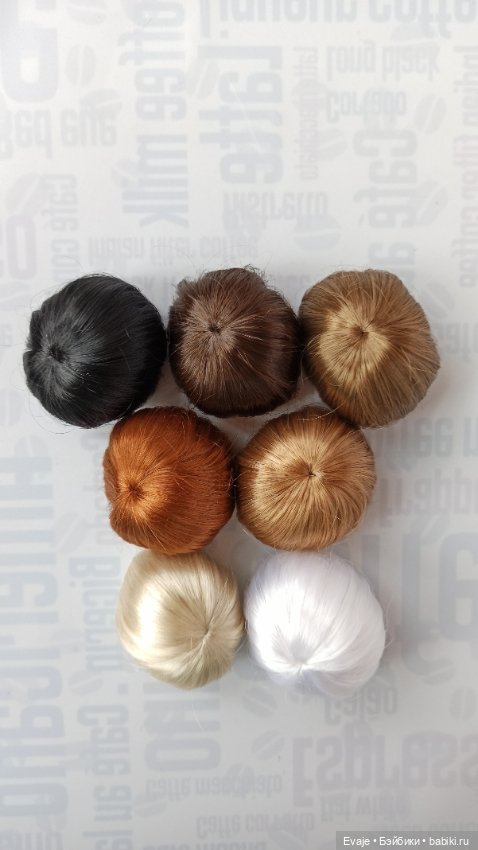 Парики 4-5" - Боб-унисекс, 7 цветов