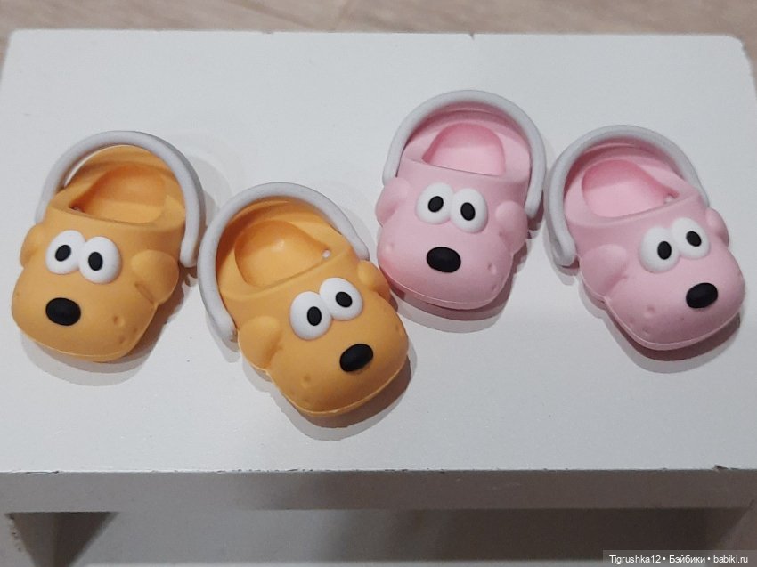 Тапочки собачки — Обувь для кукол