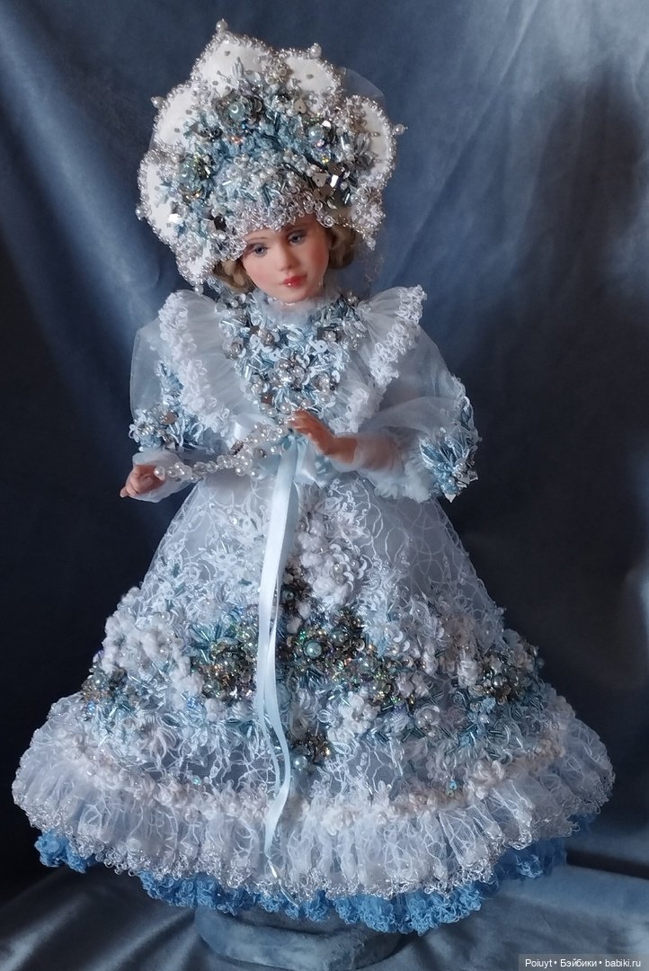 Снегурочка подружка — Авторские куклы (фото 3)