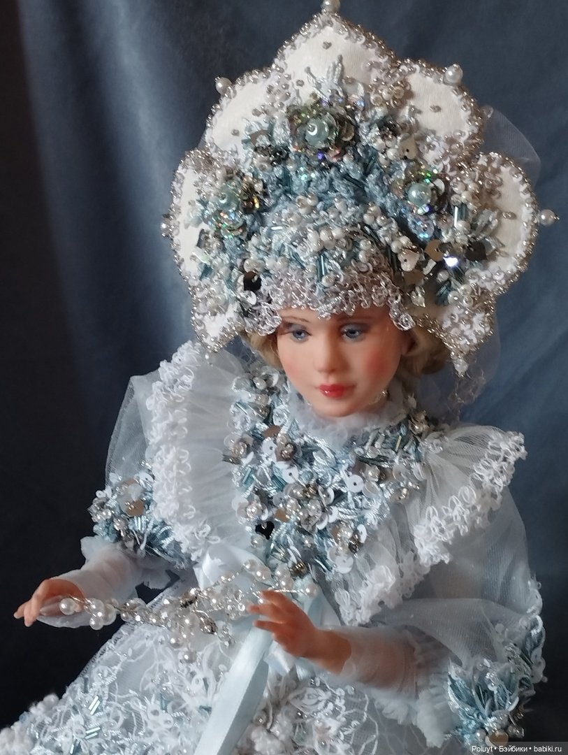 Снегурочка подружка — Авторские куклы (фото 2)