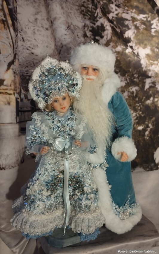 Снегурочка подружка — Авторские куклы (фото 7)