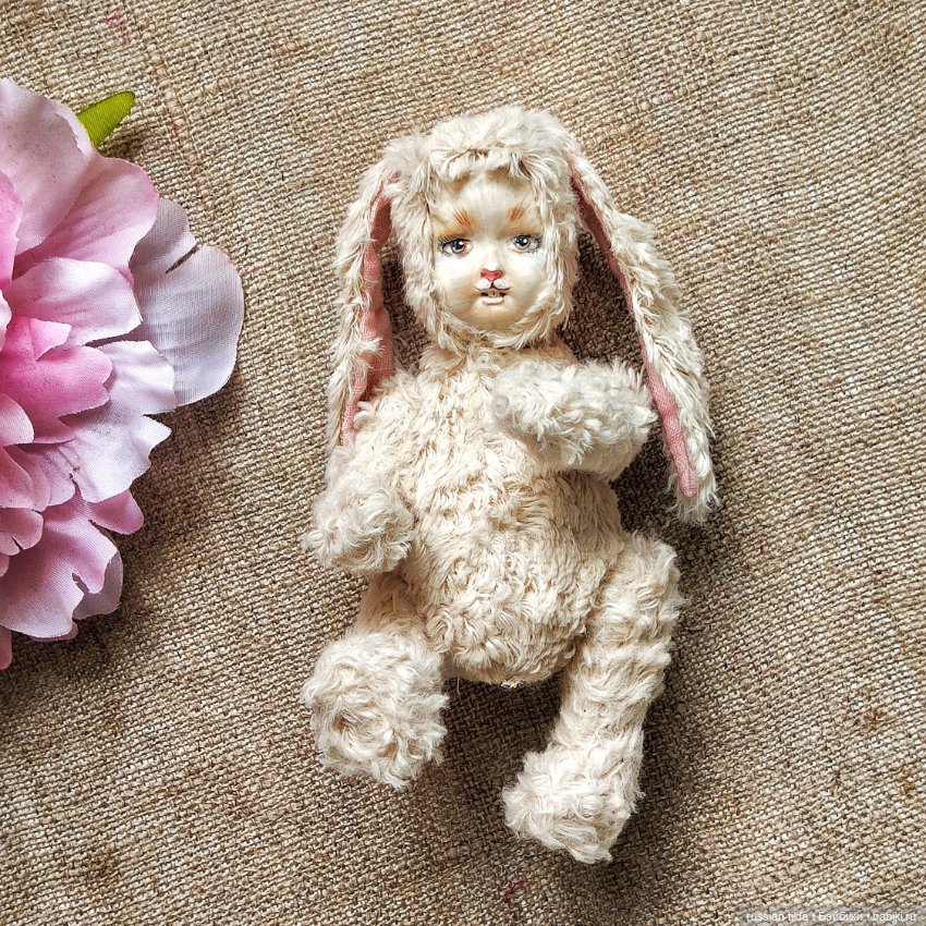 Зайка тедди-долл — Авторские игрушки (фото 2)