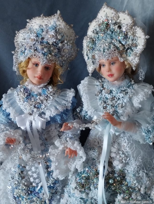 Снегурочка подружка — Авторские куклы (фото 5)