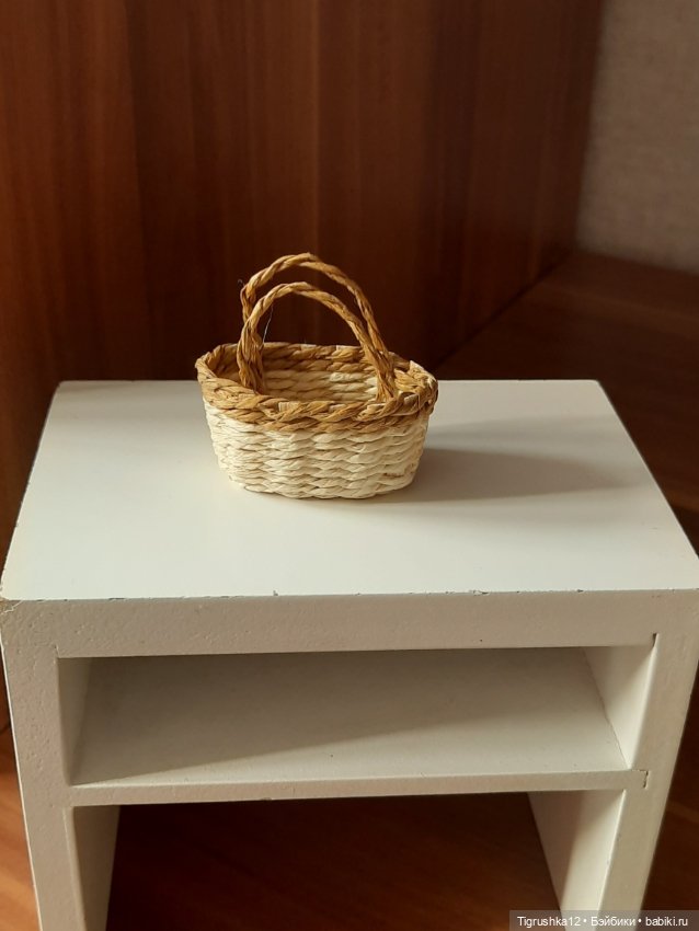 Корзинки #2 — Миниатюра для кукол