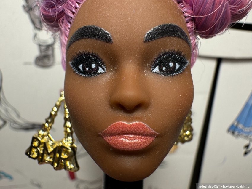 Голова Барби БМР 1959 Клодетт (фото 5)