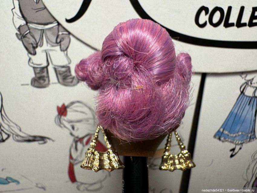 Голова Барби БМР 1959 Клодетт (фото 6)