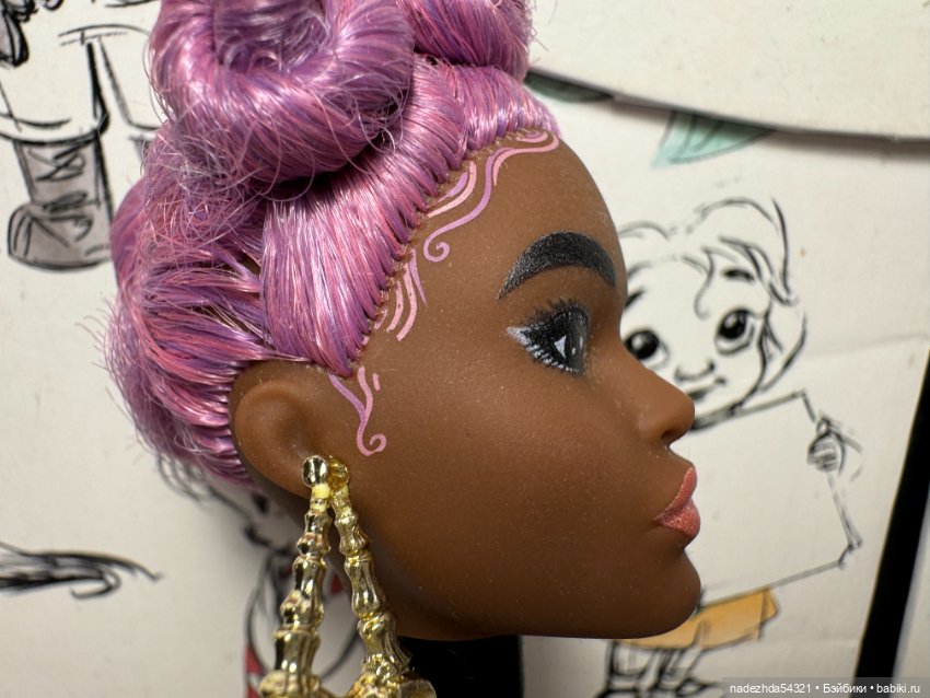 Голова Барби БМР 1959 Клодетт (фото 3)