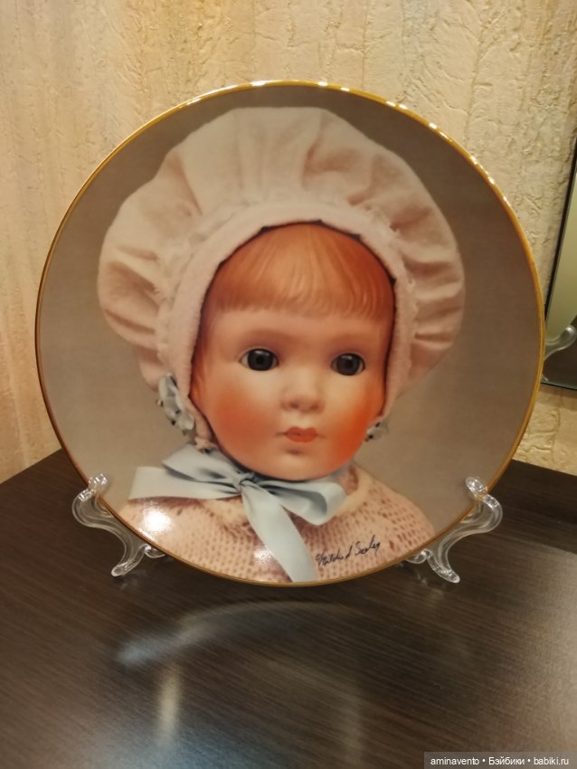 Голди от Mildred Seeley (Коллекционная тарелка) (фото 4)