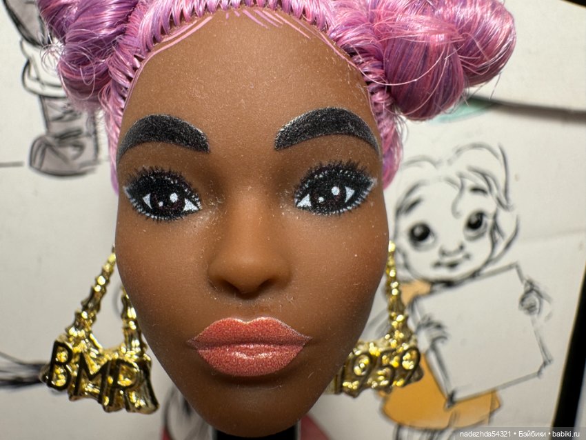 Голова Барби БМР 1959 Клодетт (фото 2)