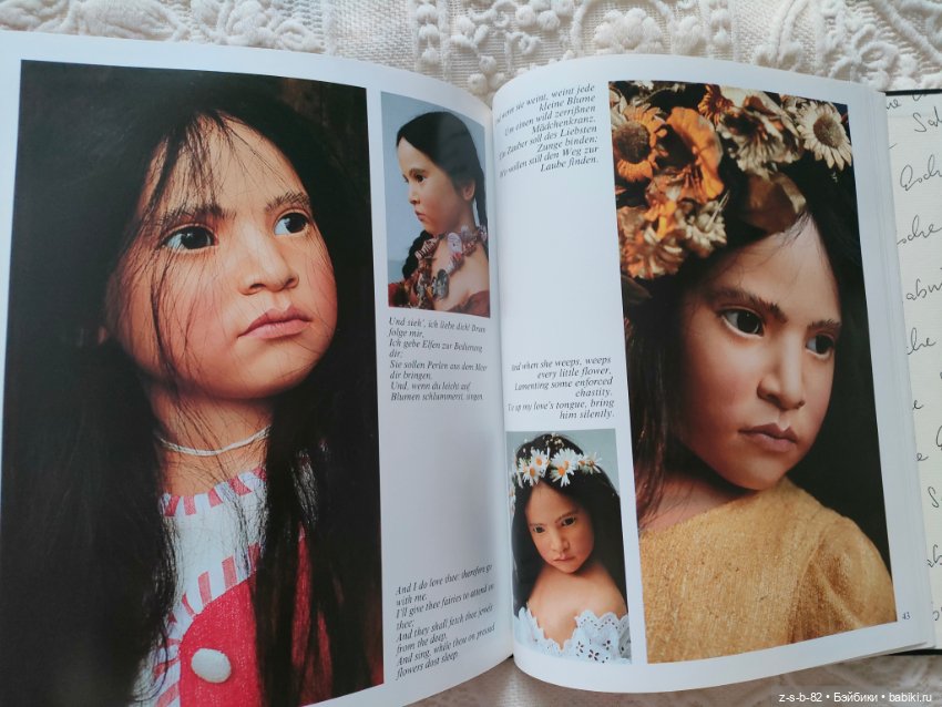 Очень красивый каталог фарфоровых кукол Sabine Esche