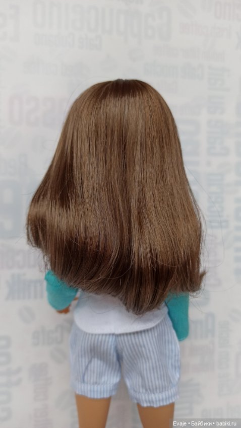 Парики 4-5" - Прямой с челкой, снизу подкручен, 3 цвета (фото 5)
