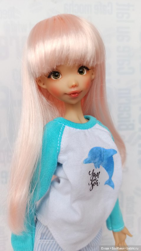 Парики 4-5" - Прямой с челкой, снизу подкручен, 3 цвета (фото 8)