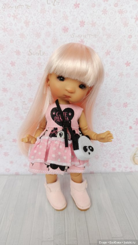 Парики 4-5" - Прямой с челкой, снизу подкручен, 3 цвета (фото 6)