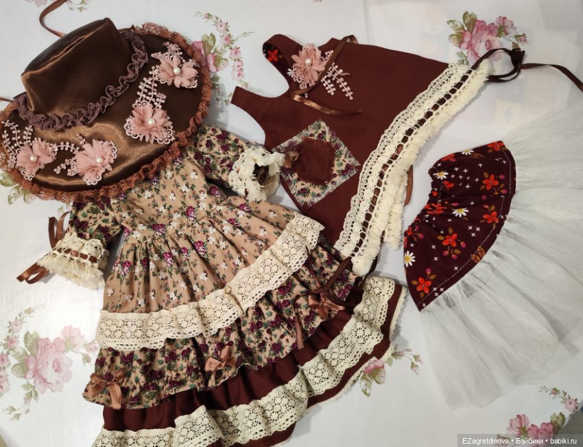 Платье комплект для Готц Шоколадные страсти (фото 2)