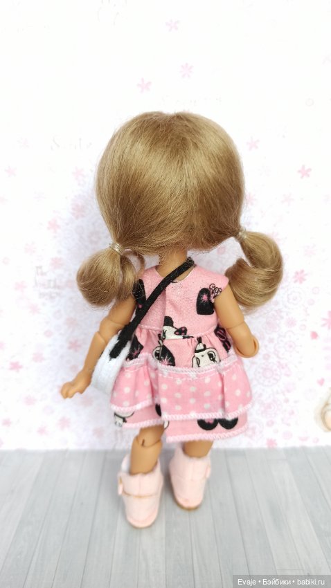 Парики 4-5" - Хвостики волнистые (натур/мохер), 2 цвета (фото 3)