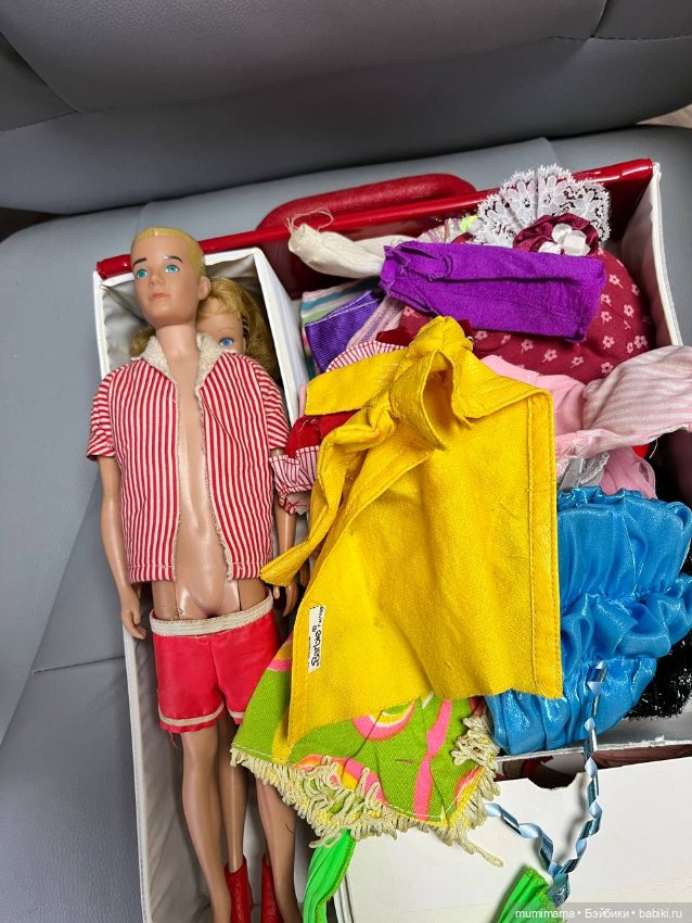 2 куклы Midge/Ken 1963 в оригинальный кукольный боксе (фото 2)