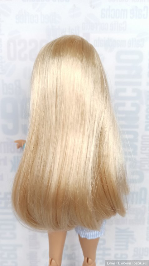 Парики 4-5" - Прямой с пробором без челки, 4 цвета