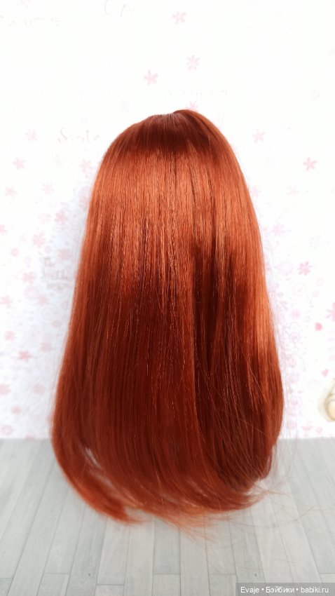 Парики 4-5" - Прямой с пробором без челки, 4 цвета