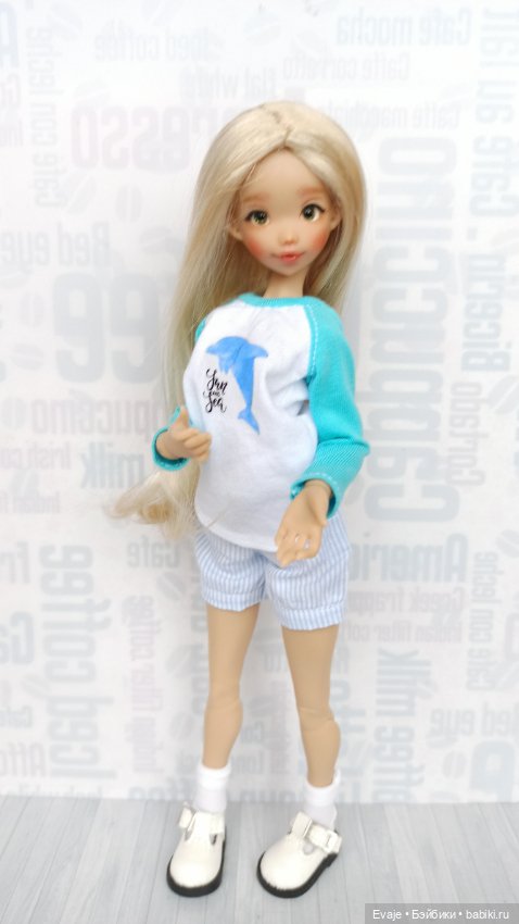 Парики 4-5" - Прямой с пробором без челки, 4 цвета