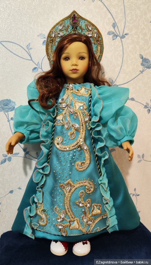 Платье комплект для Готц 48-52 см Восточная сказка (фото 6)