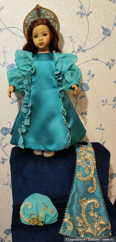 Платье комплект для Готц 48-52 см Восточная сказка