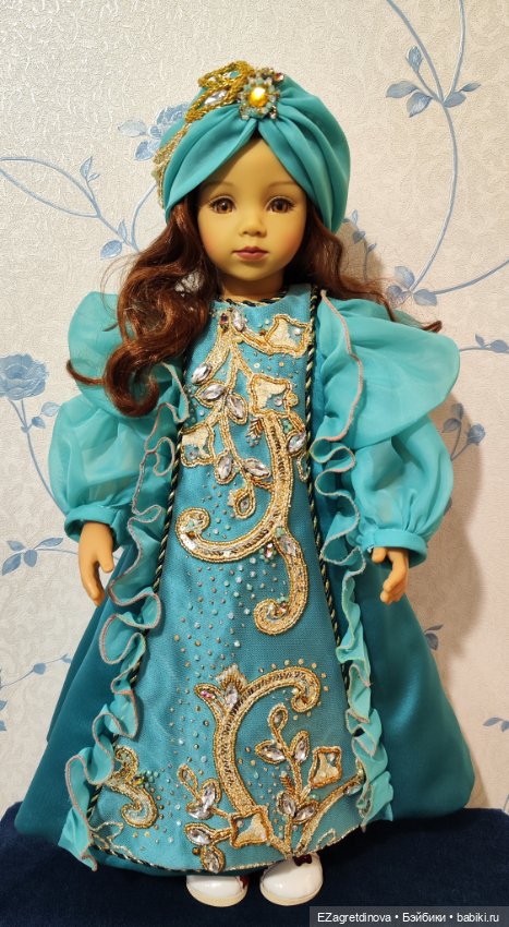 Платье комплект для Готц 48-52 см Восточная сказка (фото 10)
