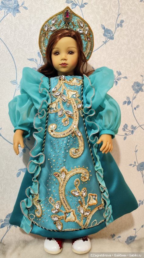 Платье комплект для Готц 48-52 см Восточная сказка (фото 2)