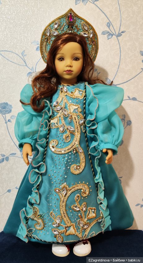 Платье комплект для Готц 48-52 см Восточная сказка (фото 9)