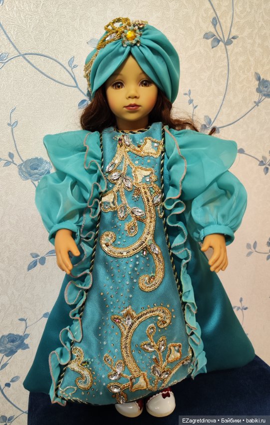 Платье комплект для Готц 48-52 см Восточная сказка