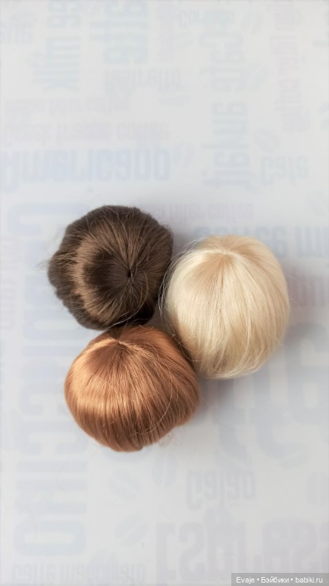 Парики 4-5" - Каре, 3 цвета