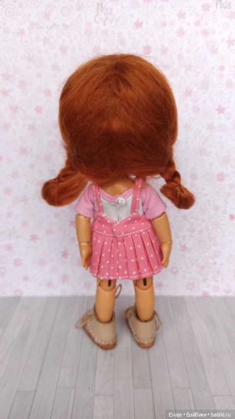 Парики 5-6" - Косички (натуральный мохер), 5 цветов (фото 3)