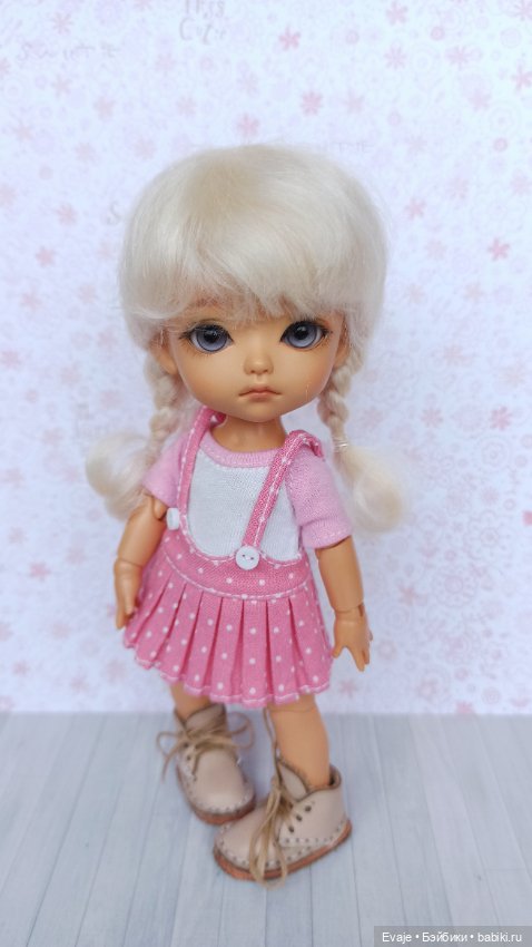 Парики 5-6" - Косички (натуральный мохер), 5 цветов (фото 4)