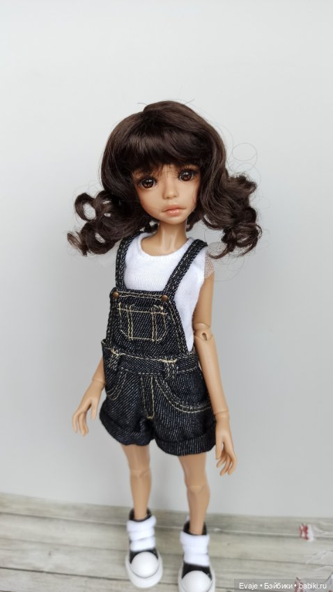 Парики 3-4" - Локоны с боковым пробором и челкой, 3 цвета (фото 5)