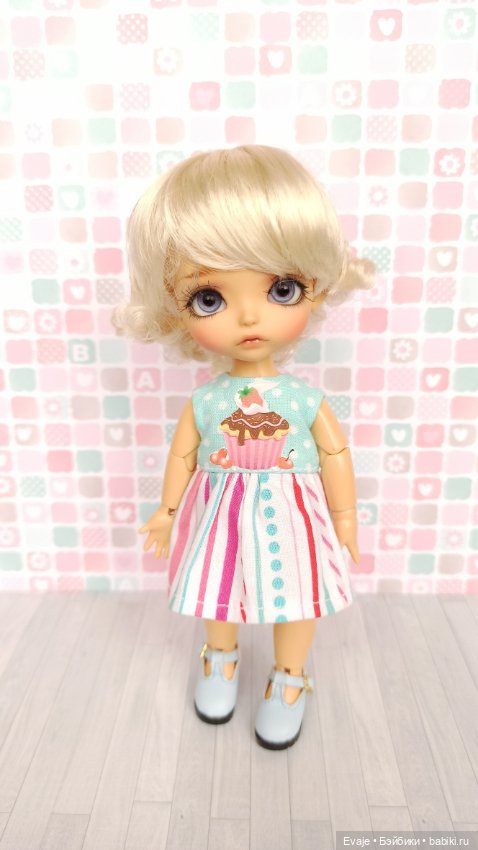 Парики 5-6" - Мелкие кудряшки, 4 цвета (фото 6)