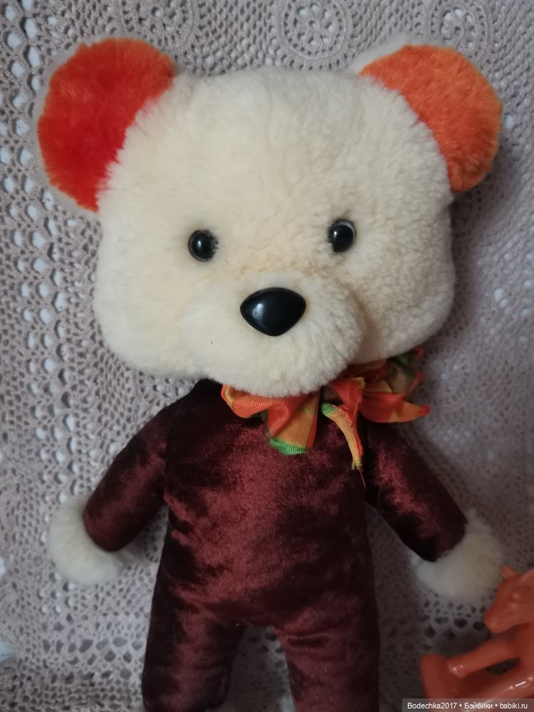 Мишка времен СССР — Винтажные куклы и игрушки детства