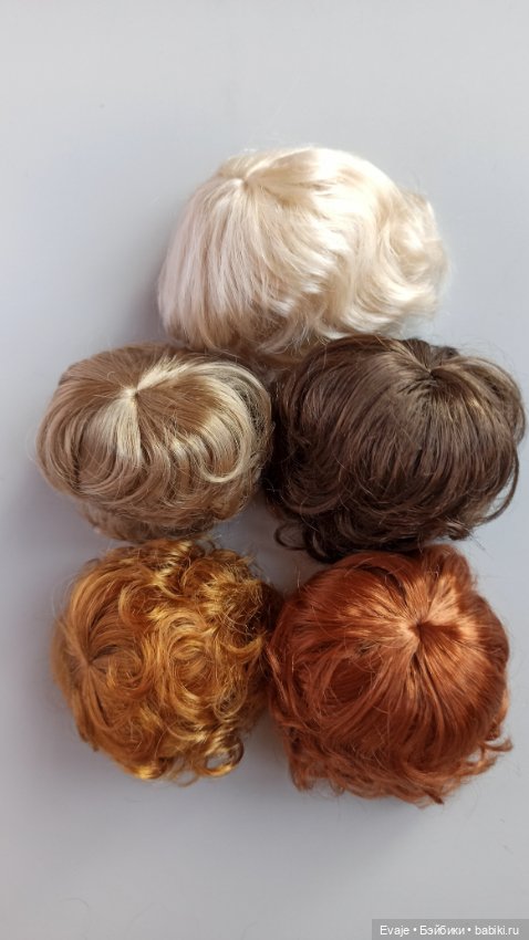 Парики 5-6" - "Амурчик", 5 цветов