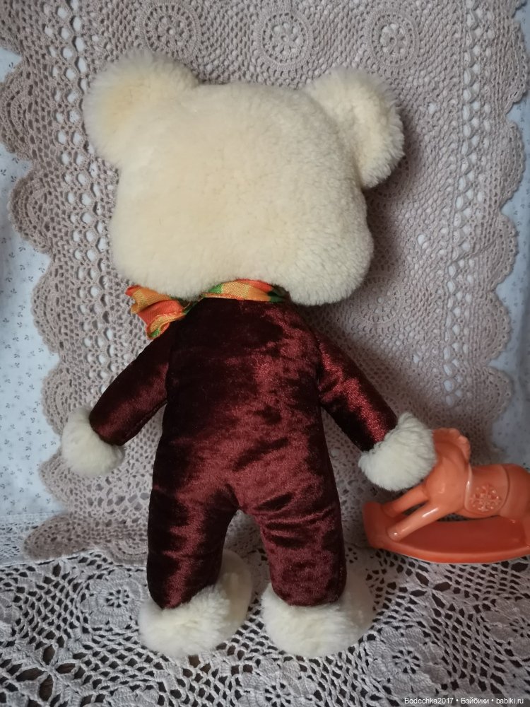Мишка времен СССР — Винтажные куклы и игрушки детства (фото 6)