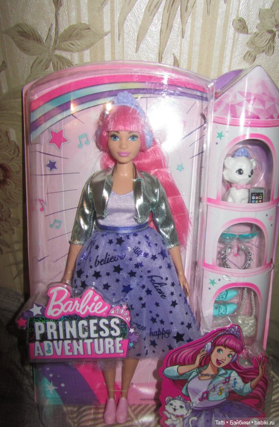 Кукла Barbie Семья Приключения принцессы. Нарядная принцесса (фото 4)