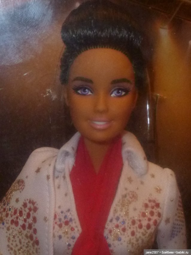 Коллекционная шарнирная Барби Barbie Elvis 2021 NRFB (фото 10)
